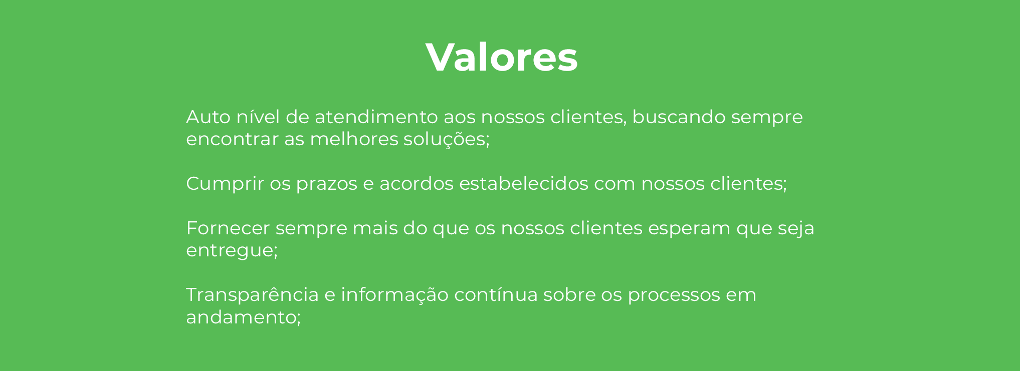 Valores